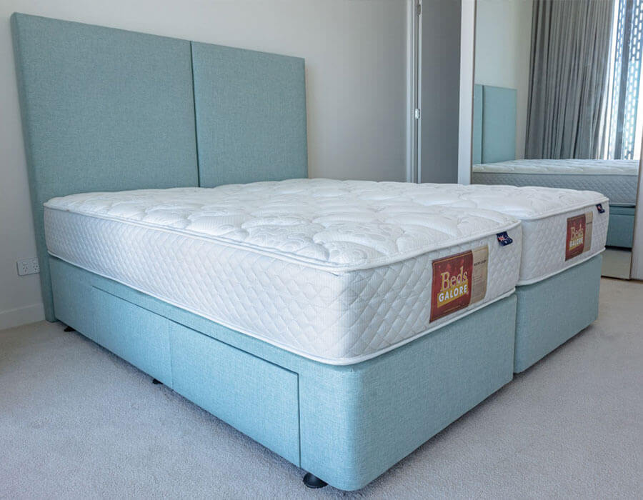 king zip bed